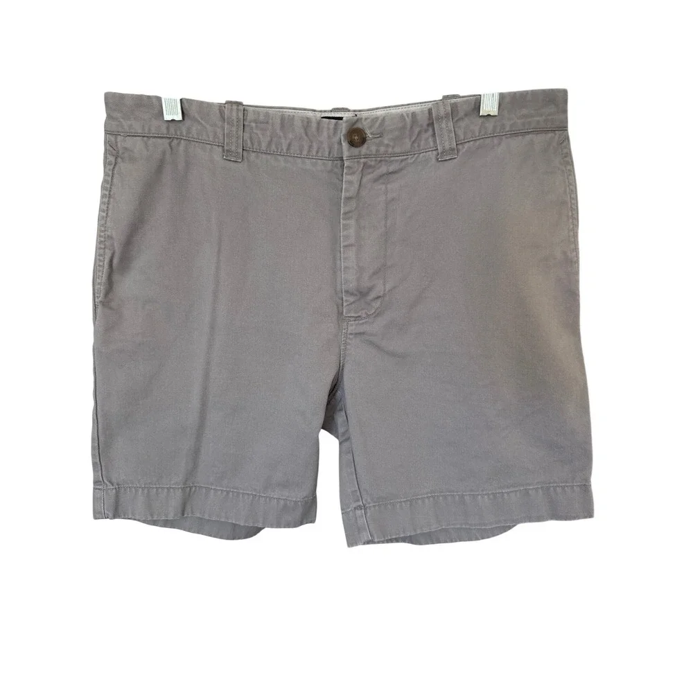 Mens J.Crew Reade chino classic style washed gray size 34W 7